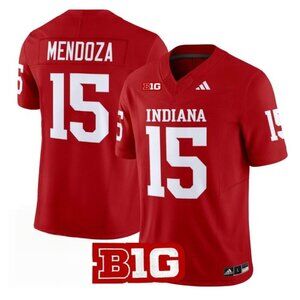 Fernando Mendoza Crimson Stitched Vapor Red Jersey Can Choose Mens Youths